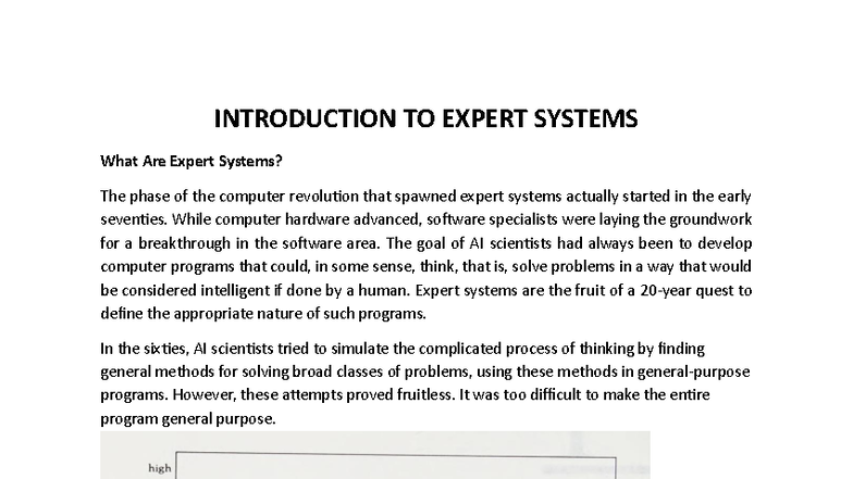 ES UNIT III - Understanding Expert Systems and Their Applications - Studocu