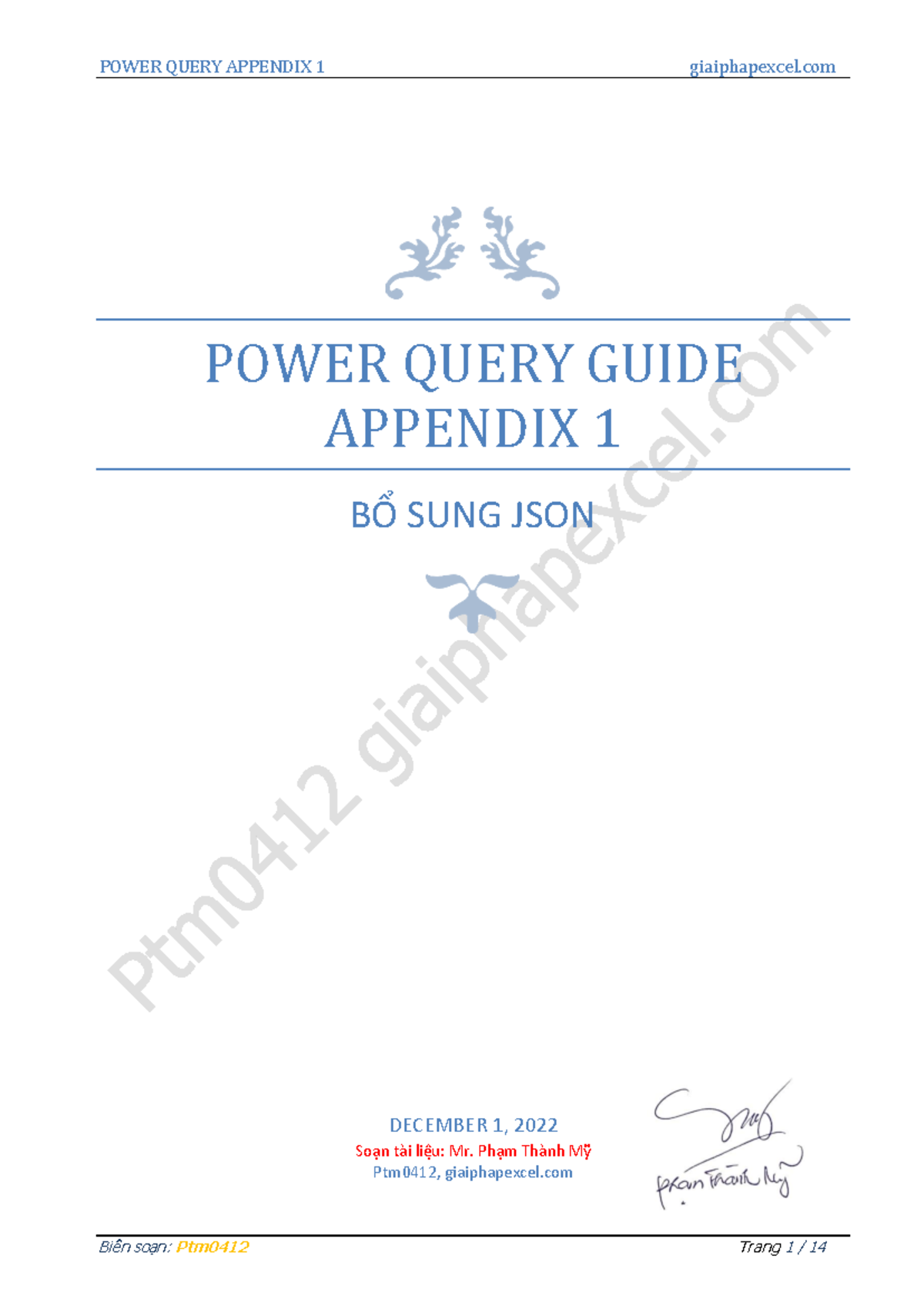 Power Query Guide: Appendix 1 on JSON Structures and Data Retrieval ...