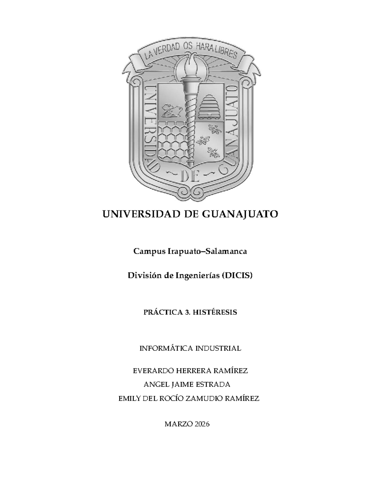 Reporte 3: Histéresis en Circuitos con LDR y LED - Studocu