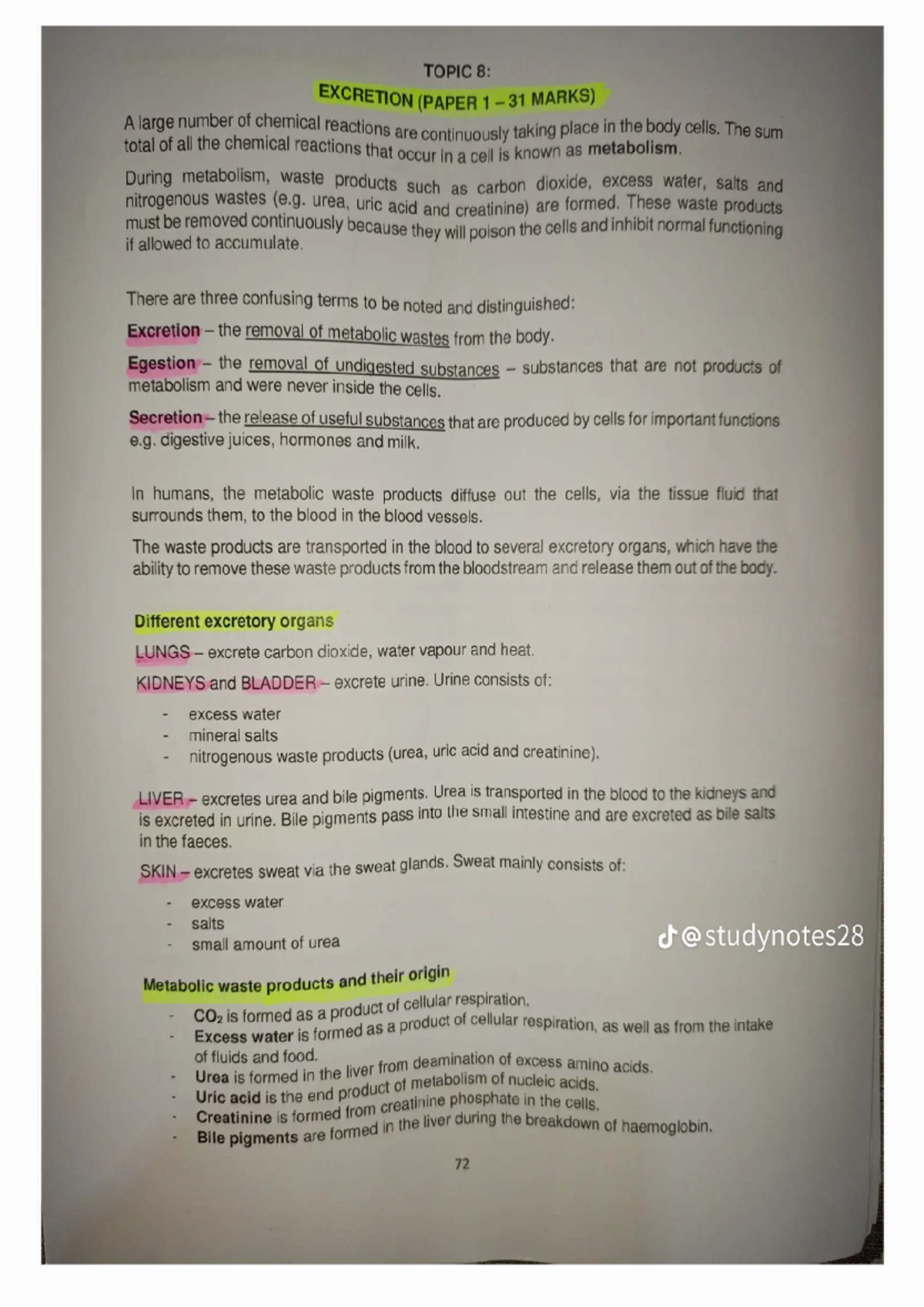 solution-grade-11-biology-chapter-19-excretory-products-and-their