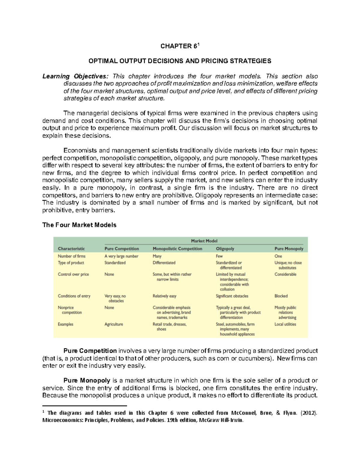Managerial Economics for Non-major Chapter 6 (2)-2 - CHAPTER 6 1 ...