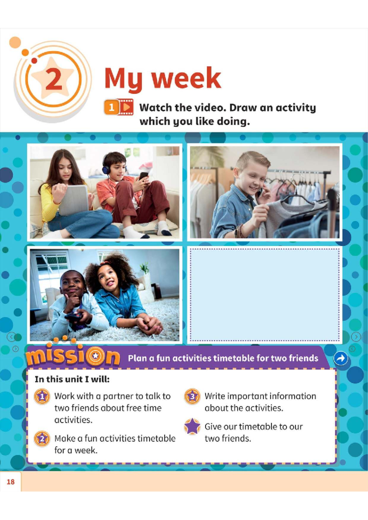 Power Up 2 - Unit 2: My Week Activities & Timetable P17-28 - Studocu