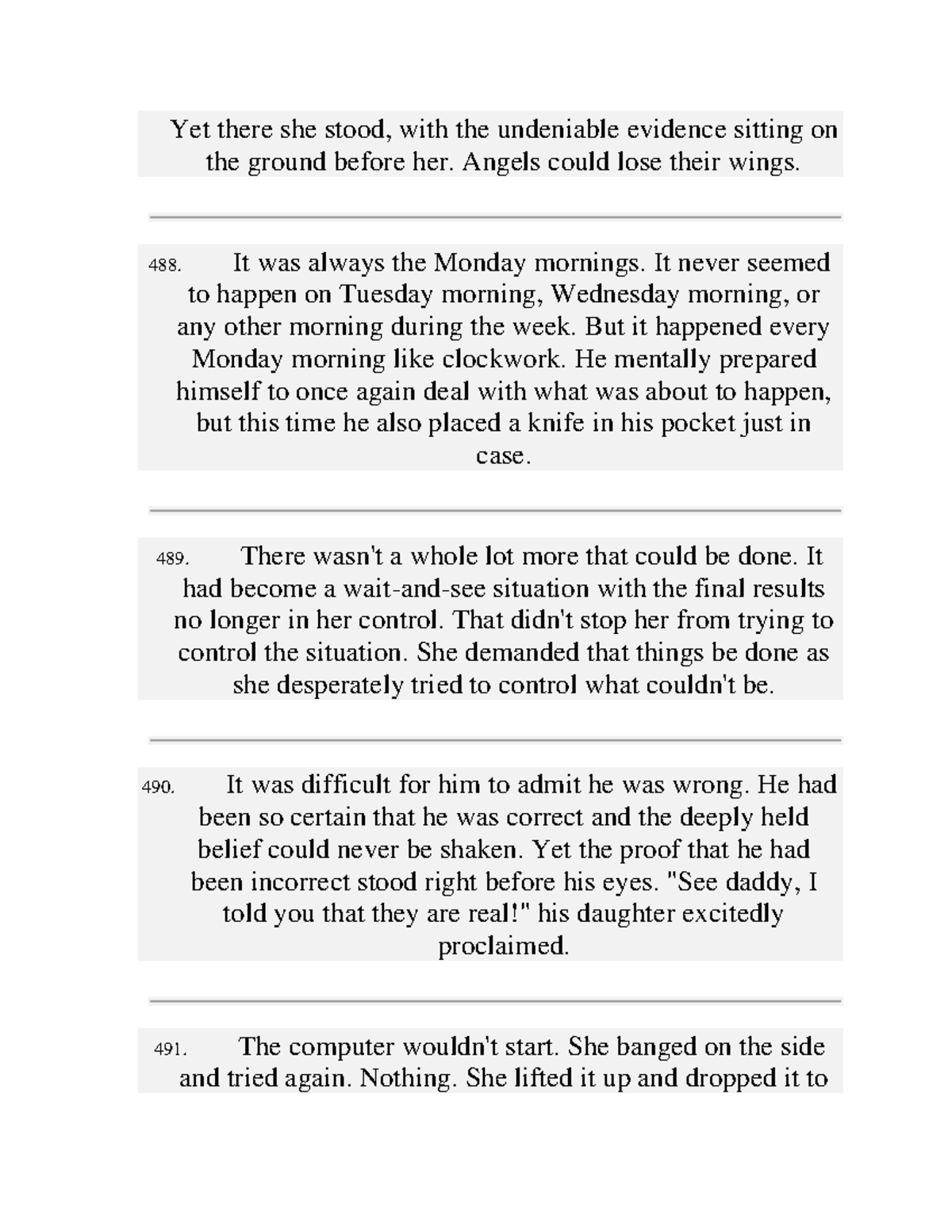 Wondered about her choices145 Yet there she stood, with the