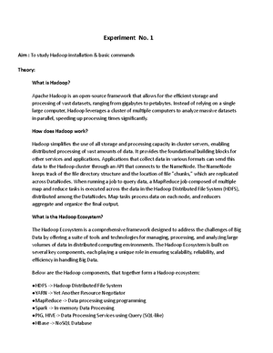 Notes - Bda - Module 2: 2.2 Combiners: 2. MapReduce 2.2 The Map Tasks A ...