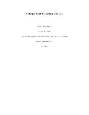 PSY 108 Module One Discussion Post Emotional Intelligence (EI) - This