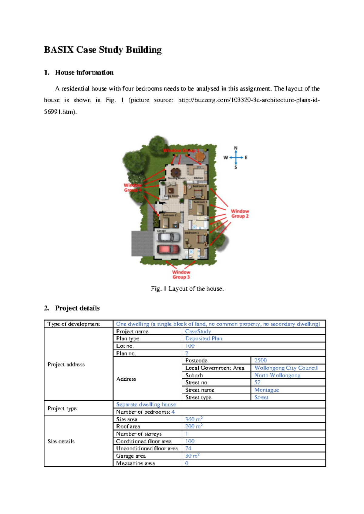 BASIX Case Study Building Analysis - 2019 Version 1 - Studocu