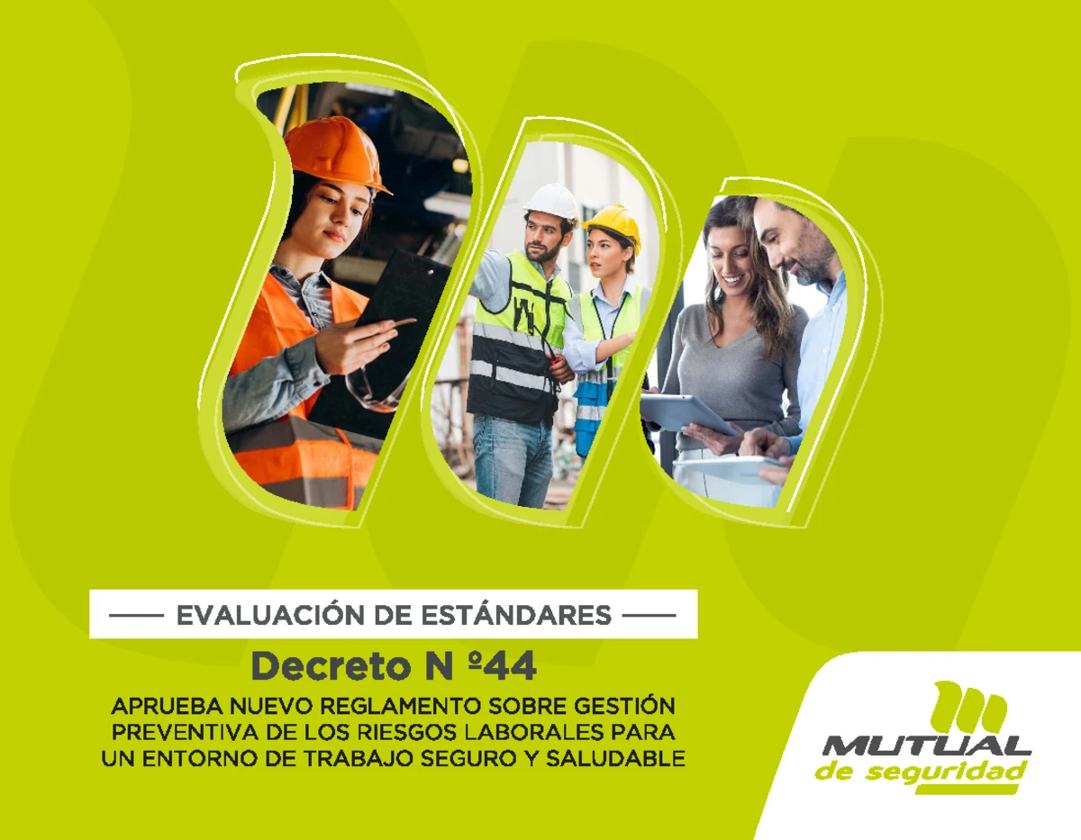 Evaluación D.S. 44: Prevención de Riesgos Laborales y Seguridad - Studocu