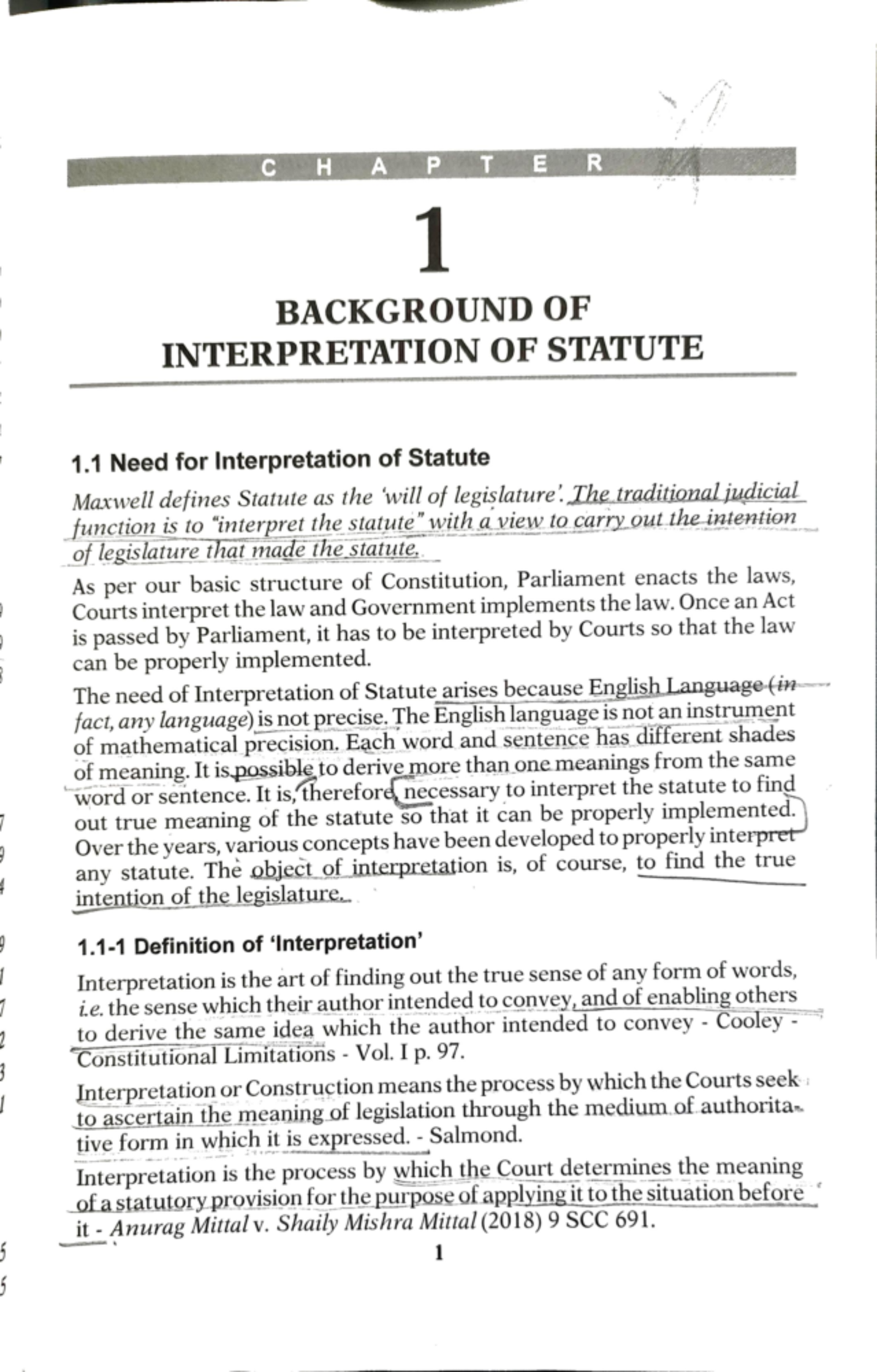 IOS book - notes - C H A P T R 1 BACKGROUND OF INTERPRETATION OF ...
