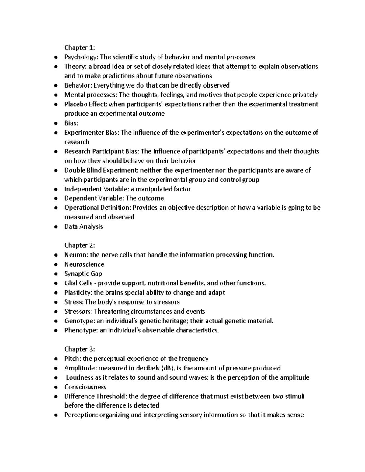 PSY 200 Module 1 Comprehensive Study Guide for Exam Preparation - Studocu
