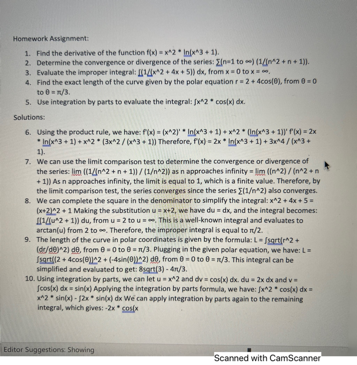 Math 146 - Intro to Stats 1 Homework Assignment Solutions and Practice ...