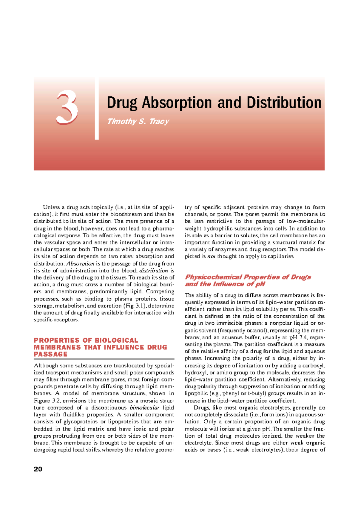 DRUG Absorption & Distribution: Mechanisms & Influences - Studocu