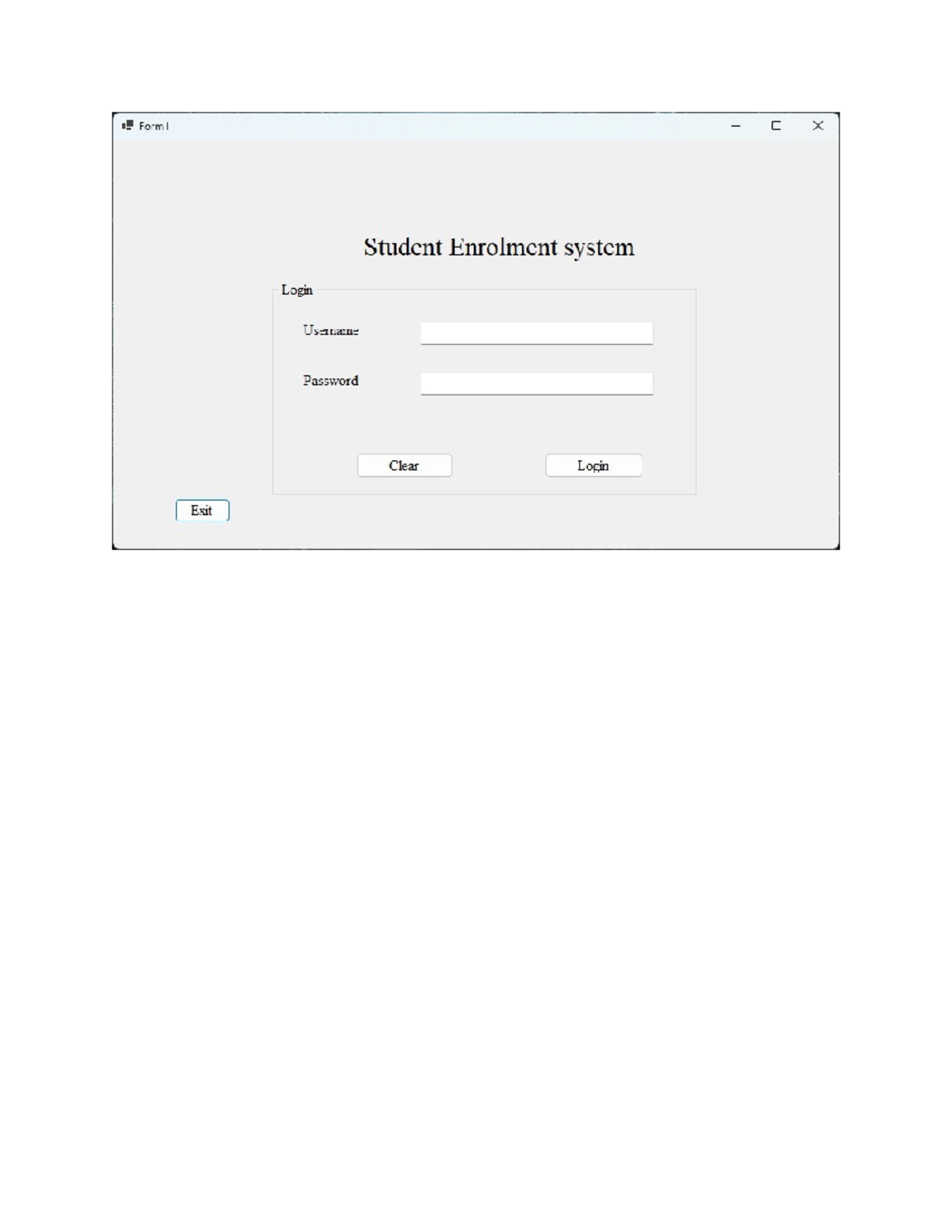 Student Enrolment System Login & Registration (CS101) - Studocu