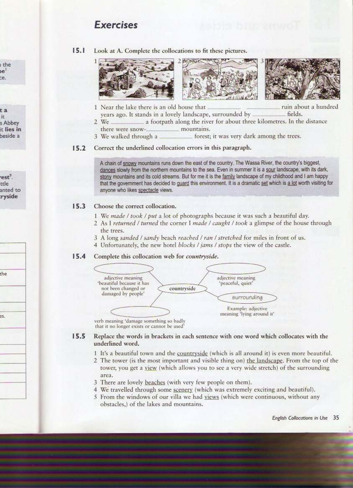 Collocation Exercises: Country, Cities, and Houses - Studocu