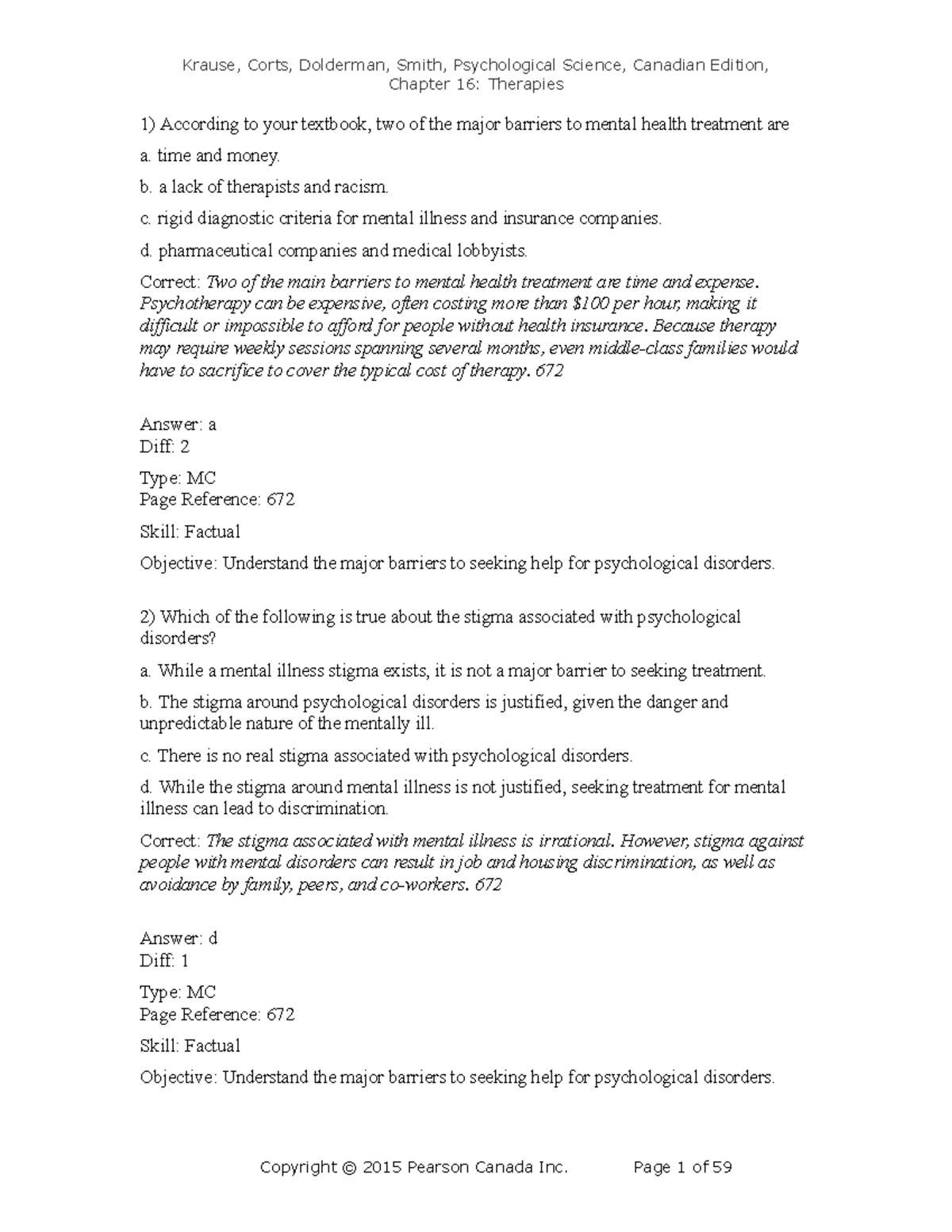 Chapter 16 Main Bank Multiple Choice Questions final-TIF - Chapter 16 ...