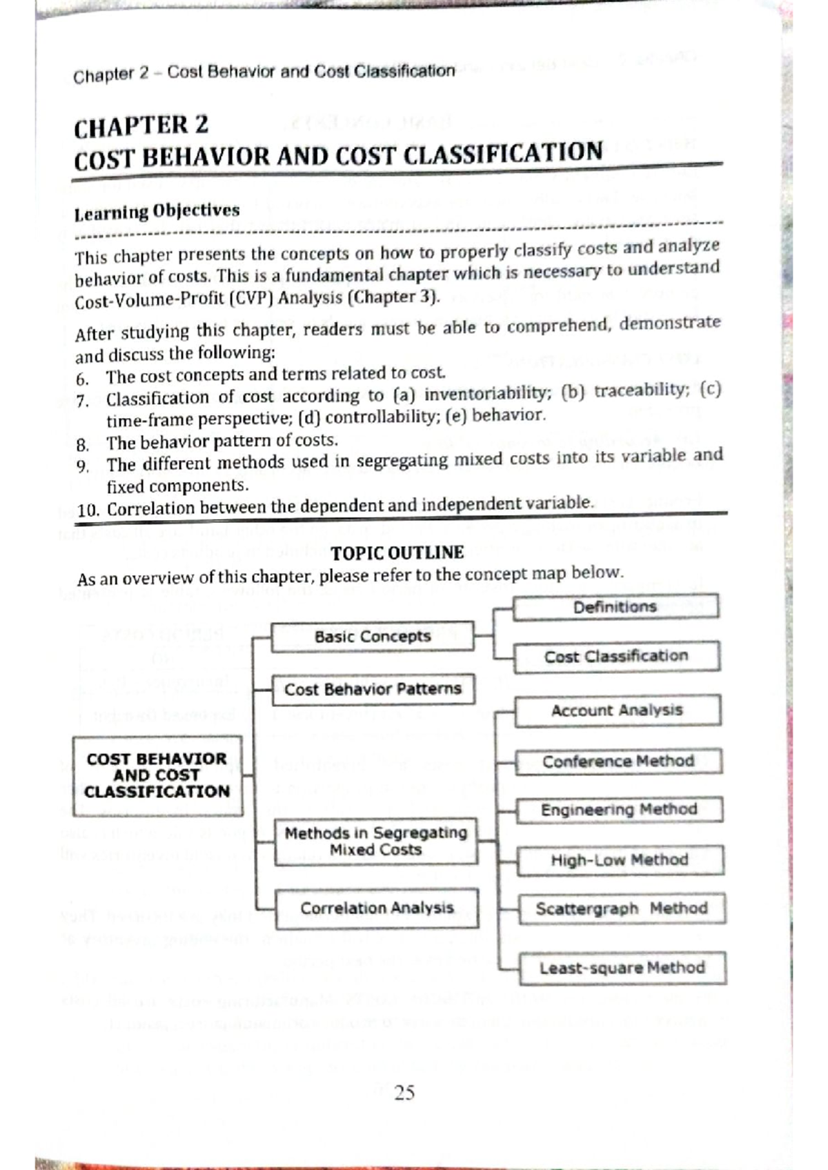 CHAP 2 - Cost Behavior and Cost Classification Overview and Key ...