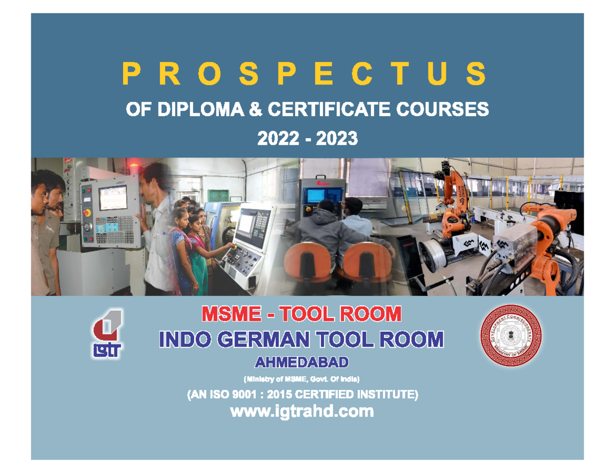 Ahemdabad - VERY IMPORTANT STUFF HEHEH - P ROSPECTUS OF DIPLOMA ...