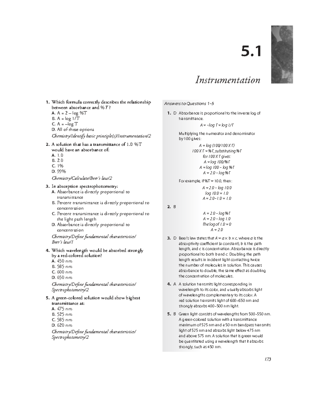 Harr CC Instrument - Final Exam Review Notes for Clinical Chemistry ...
