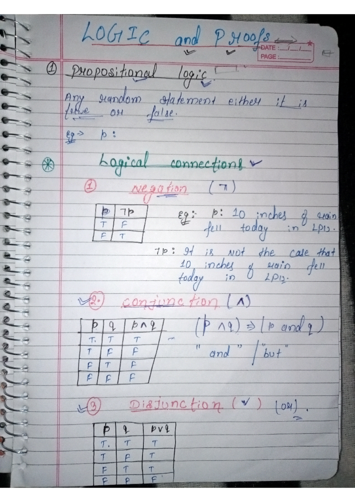 Logic and Proofs - Unit 1 Notes for Intro to Logic (CSD 101) - Studocu