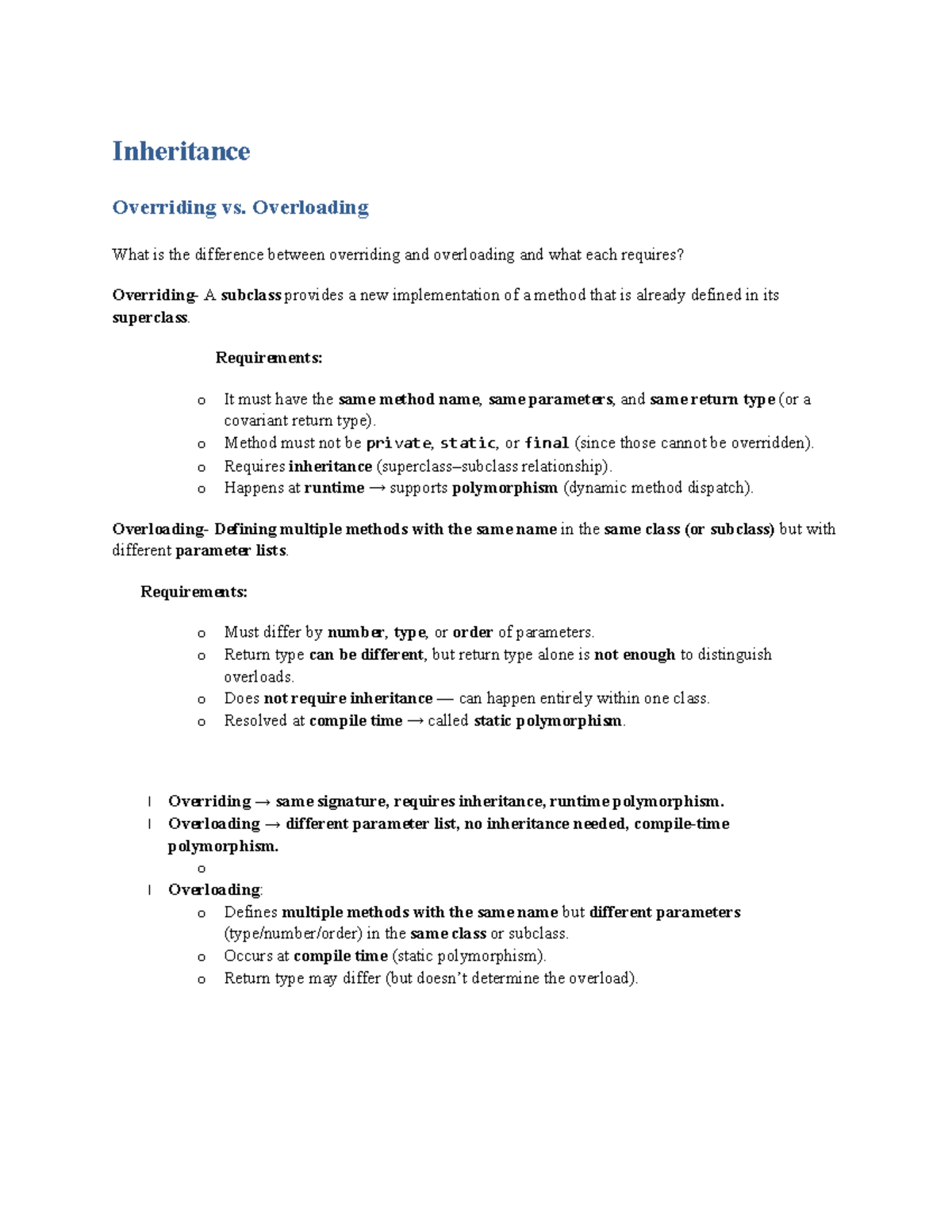 Java Programming Concepts: Inheritance, Testing, and Serialization ...