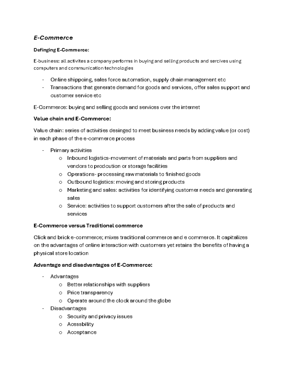 E-Commerce Overview: Definitions, Models, and Business Strategies - E ...