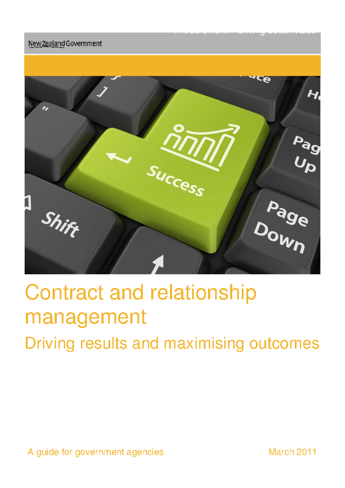 A Guide to Contract & Relationship Management MED1168424 - Studocu