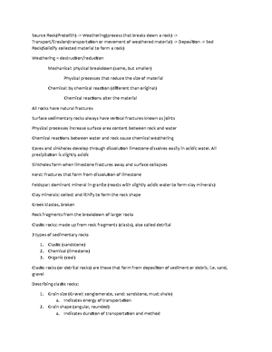 Lab1-Introduction Answers - Name: TA: GEOL 1122 Lab 1- Introduction ...