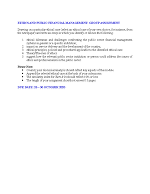 7C Implementation Protocol FOR POLICY STUDIES - PPM040 - MUT - Studocu