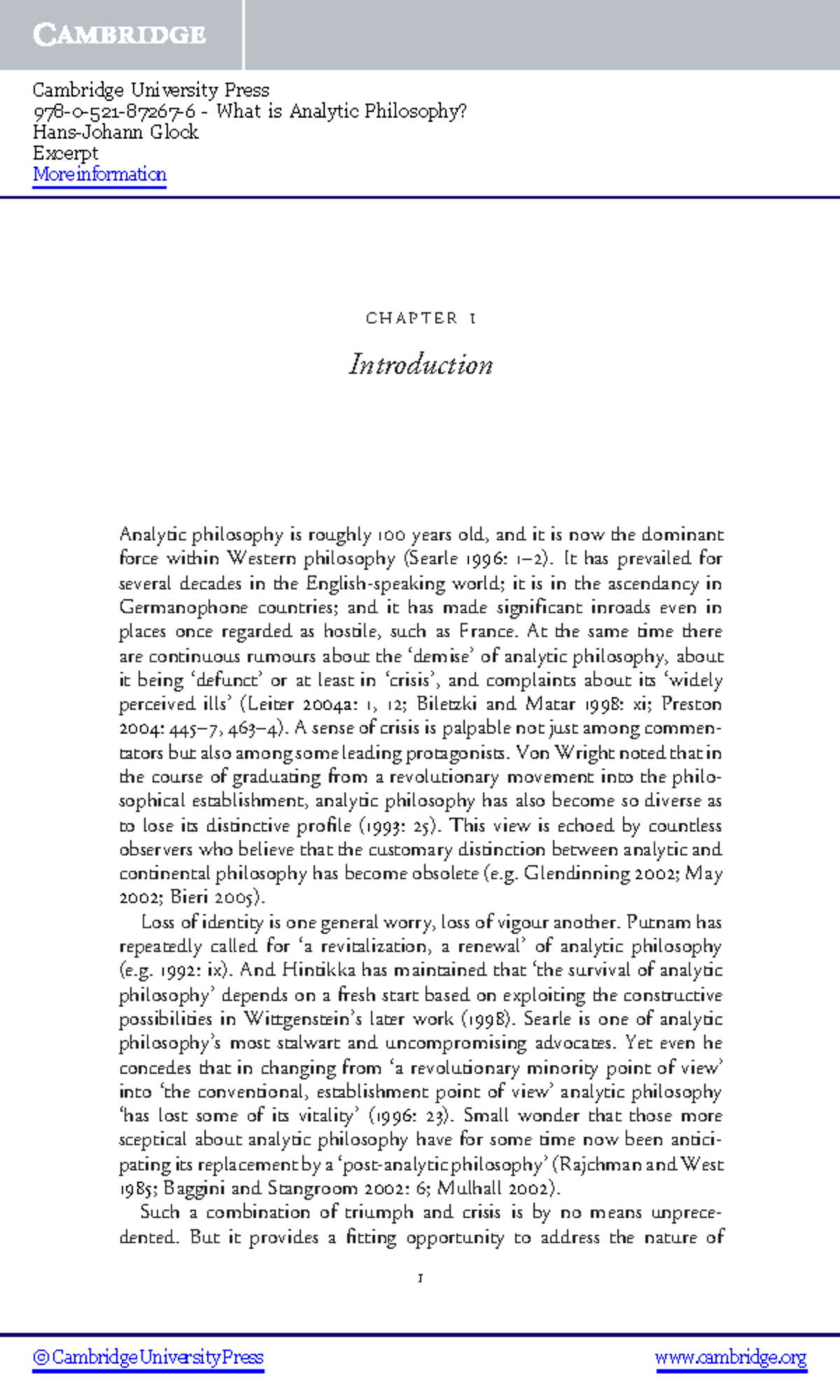 Analytic Philosophy: An In-Depth Exploration of Its Nature and ...