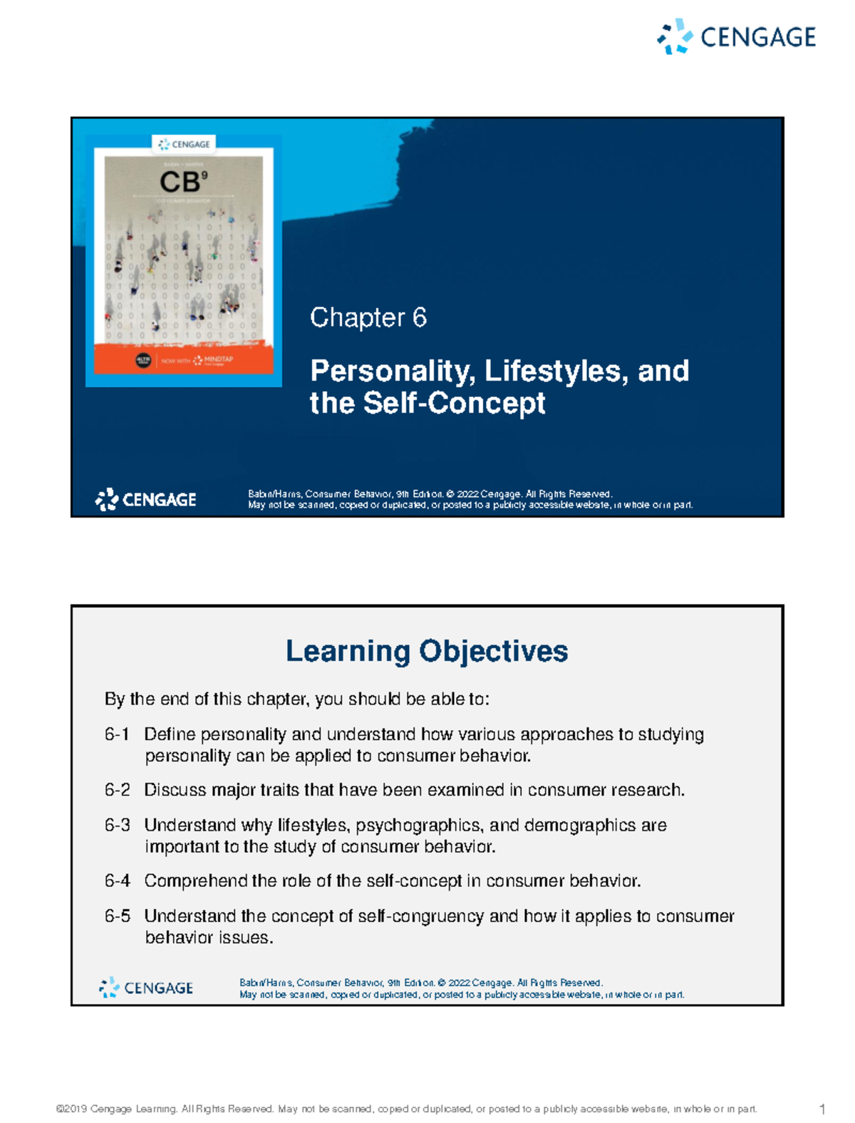 BEM 212 Chapter 6: Personality, Lifestyles, and Consumer Behavior Notes ...
