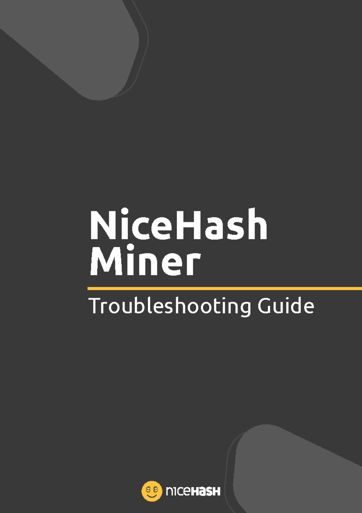Marketing Troubleshooting Guide EU 3 - NiceHash Miner Troubleshooting ...