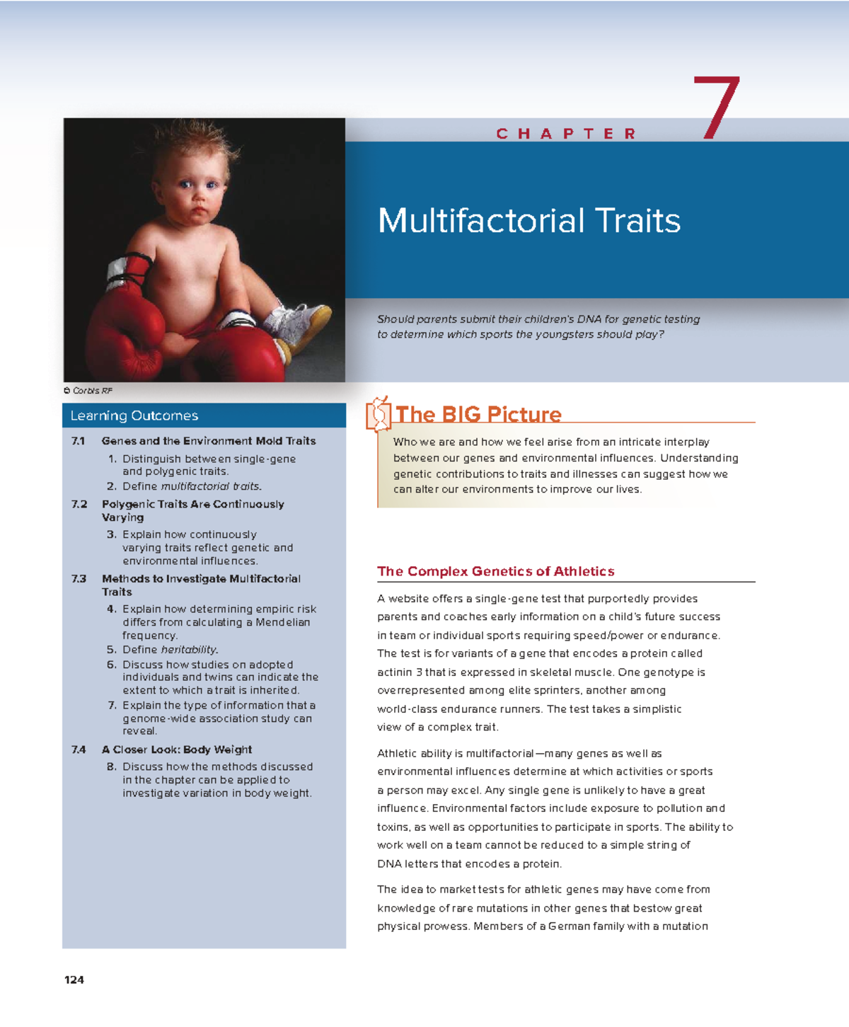 Human Genetics 7 TB - Multifactorial Traits Overview and Insights - Studocu