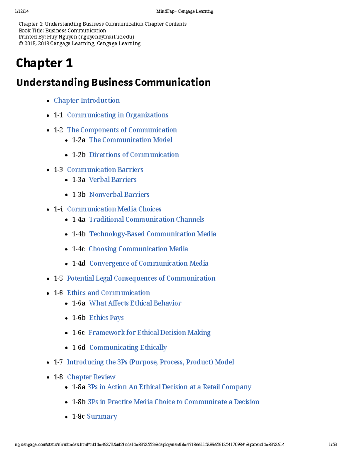 Chapter 1 - Understanding Business Communication (BUS 101) - Studocu