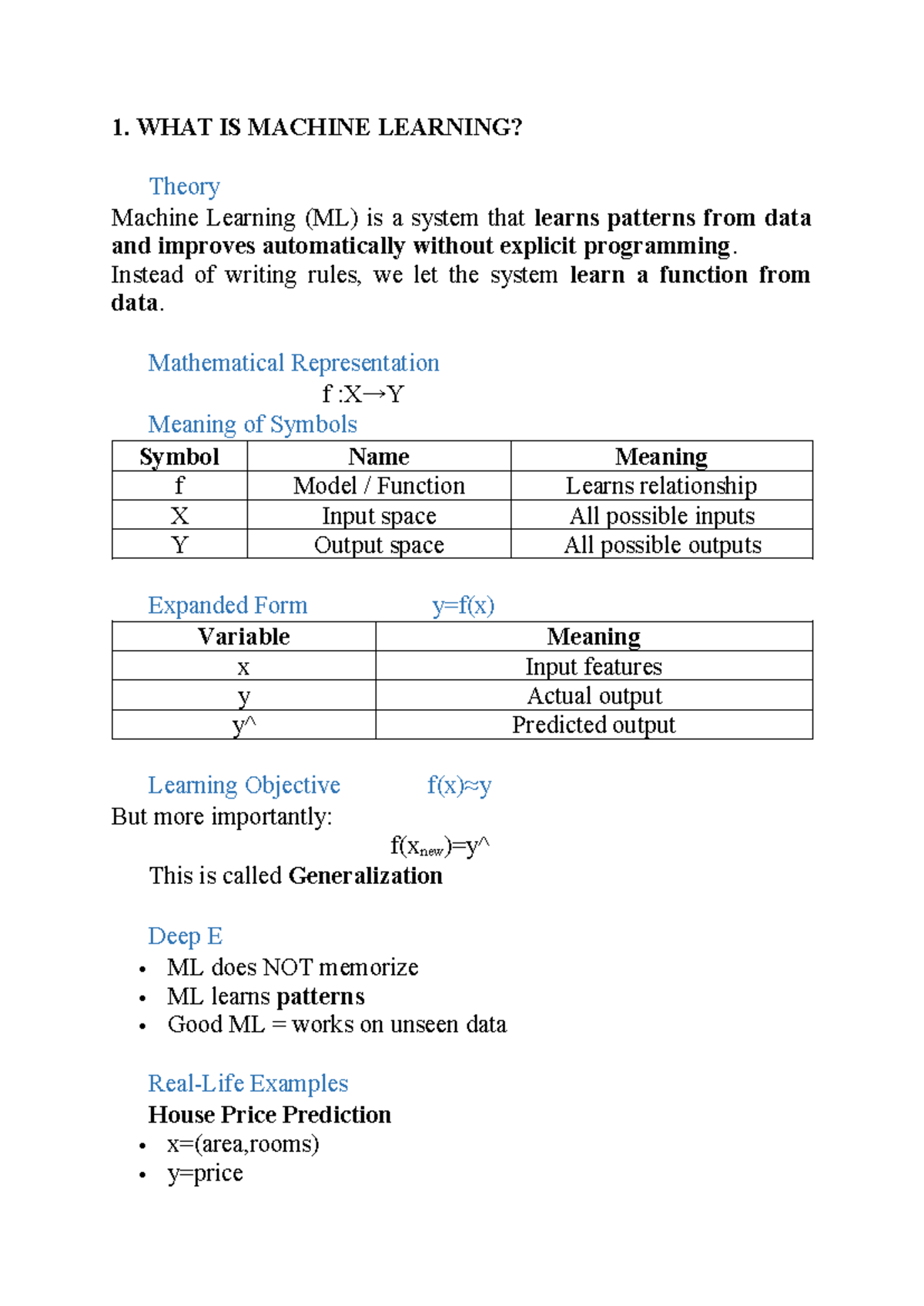 ML 101: Understanding Machine Learning Concepts and Generalization ...