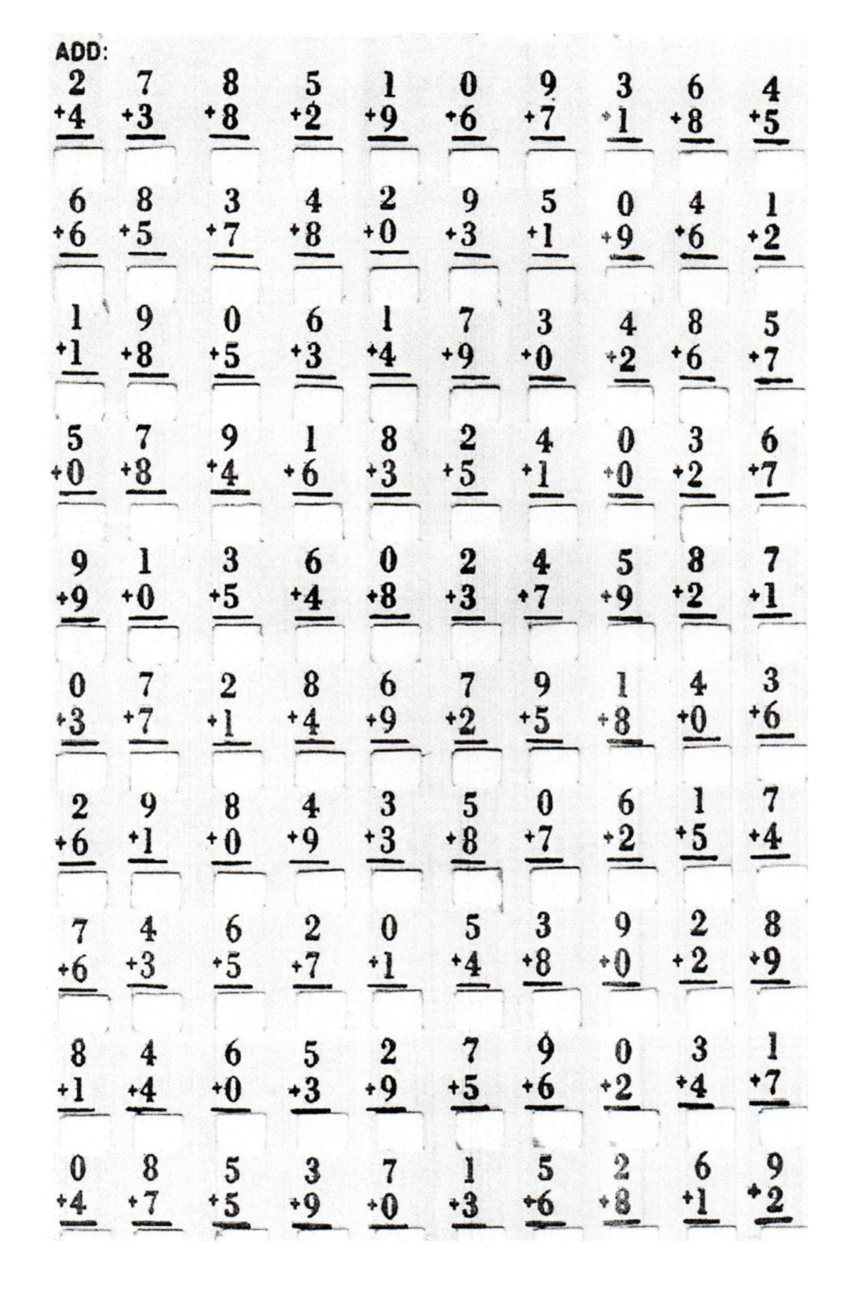 Basic facts 1-3 - pakak n apakak - Statistics - 100 120 ION 100 100 for ...