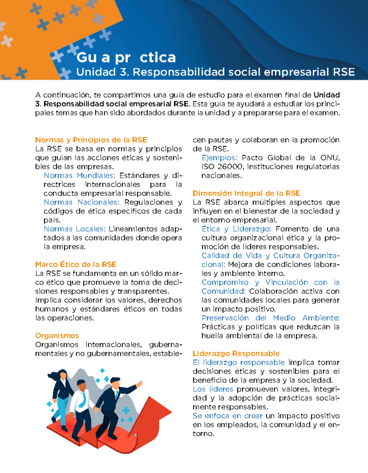 GUIA RSS U3 - Guia de estudio - Guía práctica Unidad 3. Responsabilidad ...