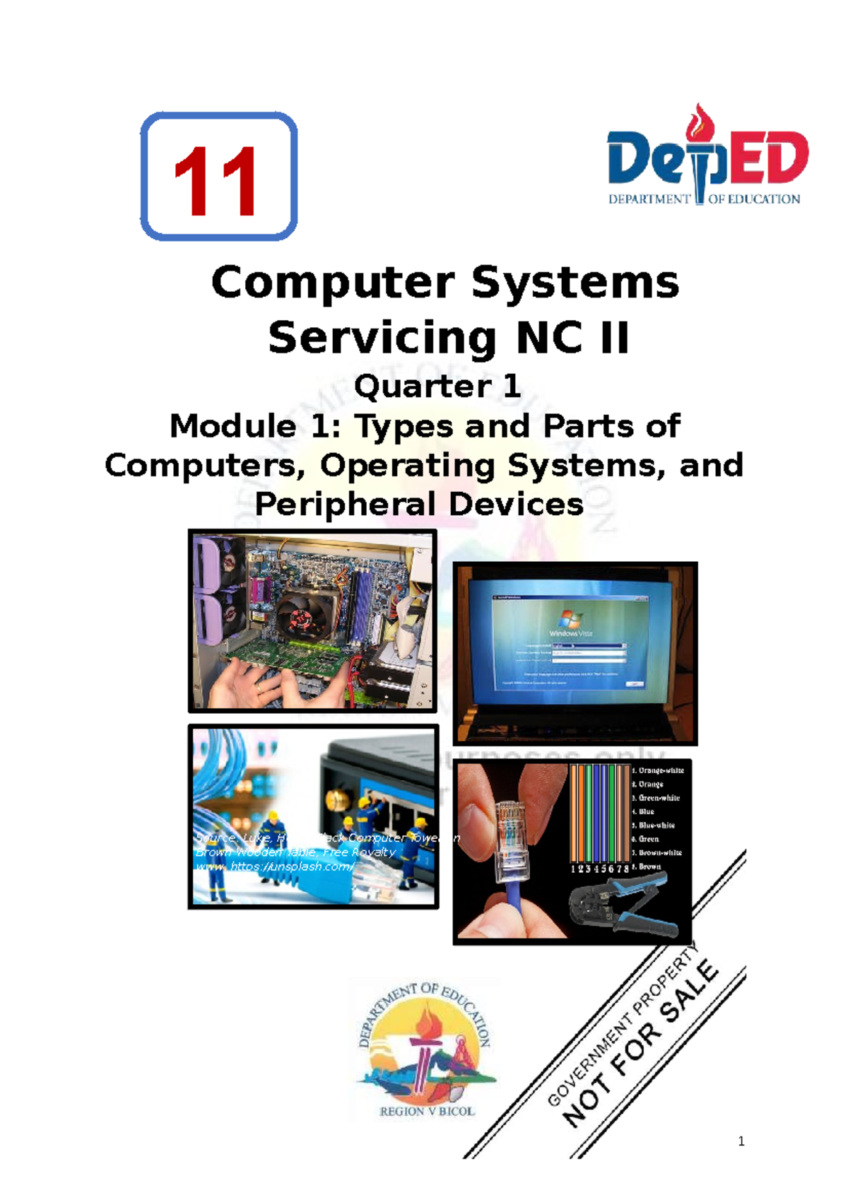 CSS G11 Module 1 Q1 - Computer Systems Servicing NC II Quarter 1 Module ...