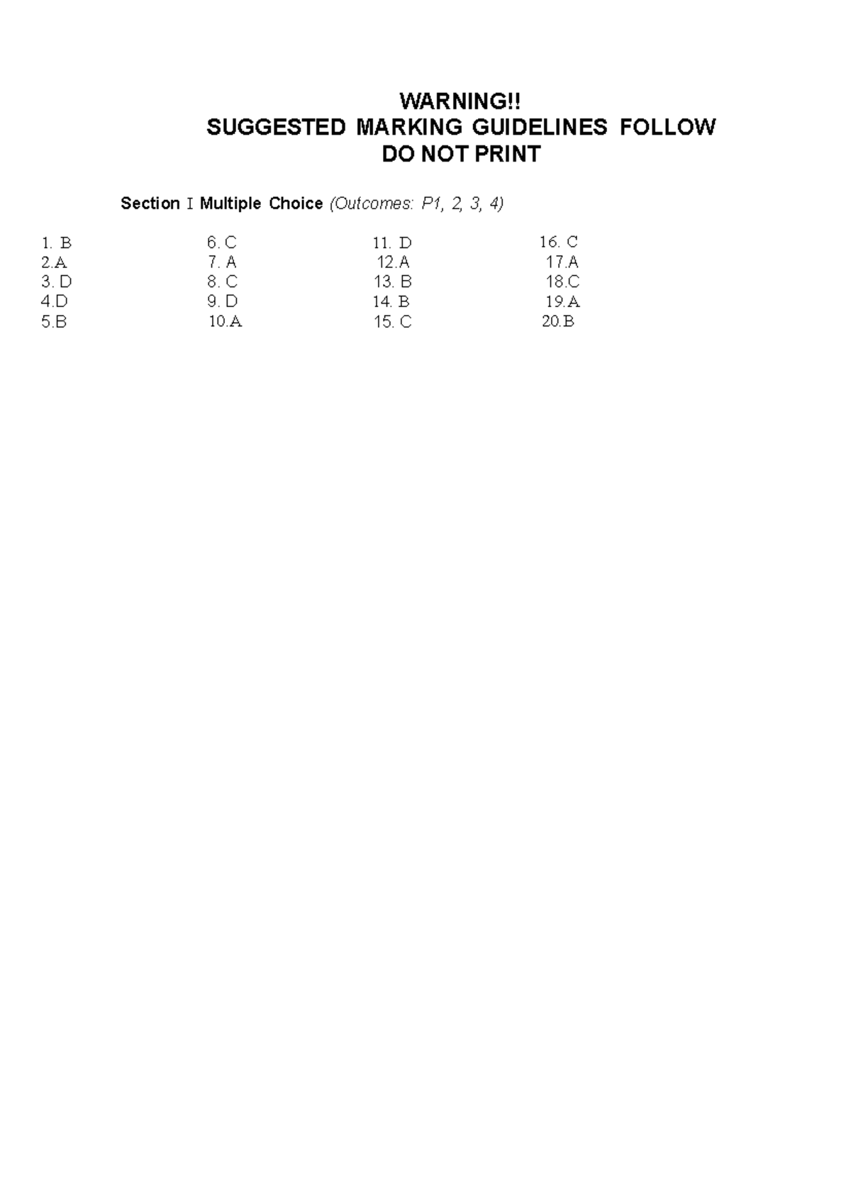 11LST Topic Test MC & Short Answer Guidelines 2024 - Studocu