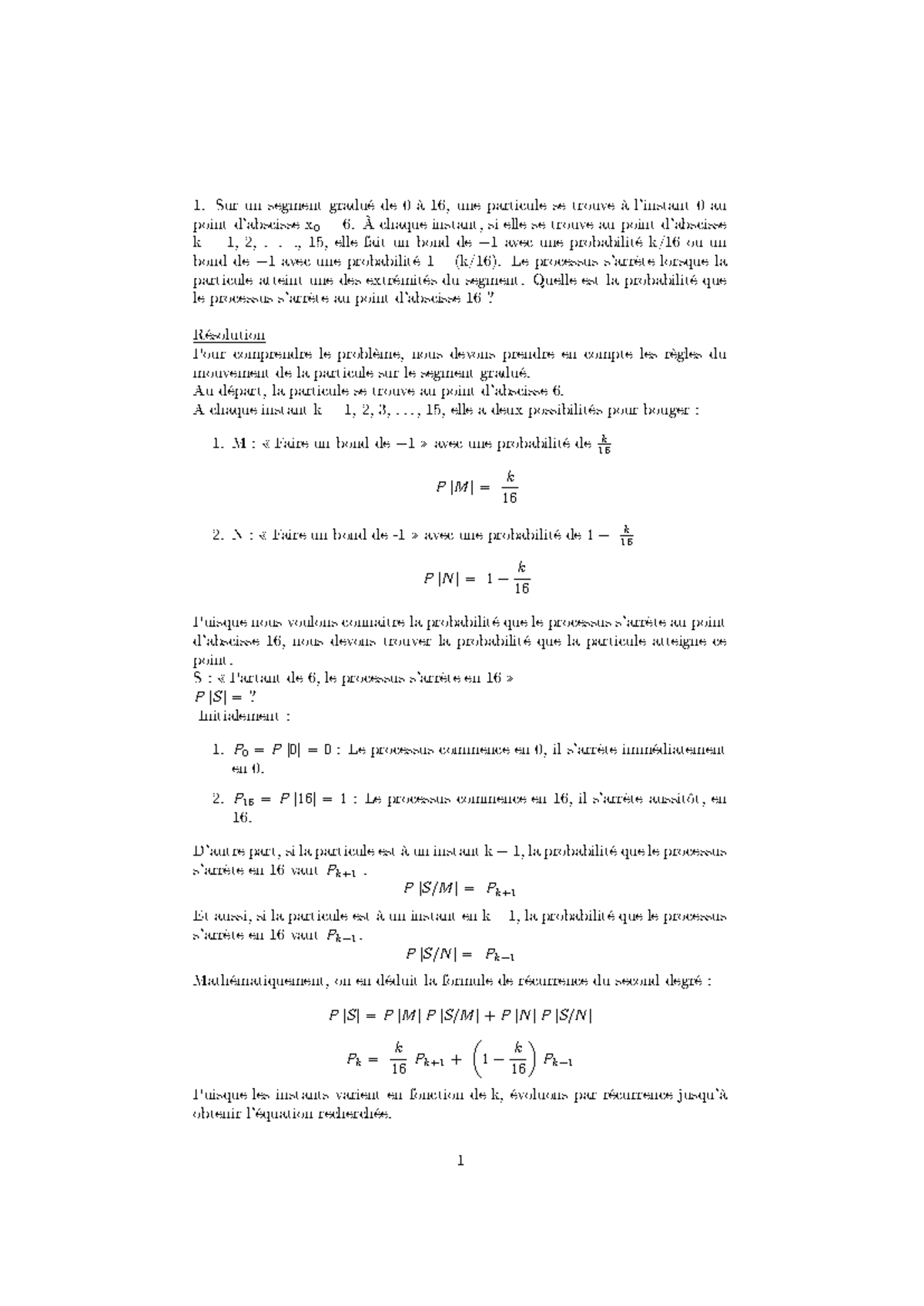 Devoir Final (2)-1 - Correcte - Sur un segment gradué de 0 à 16, une ...