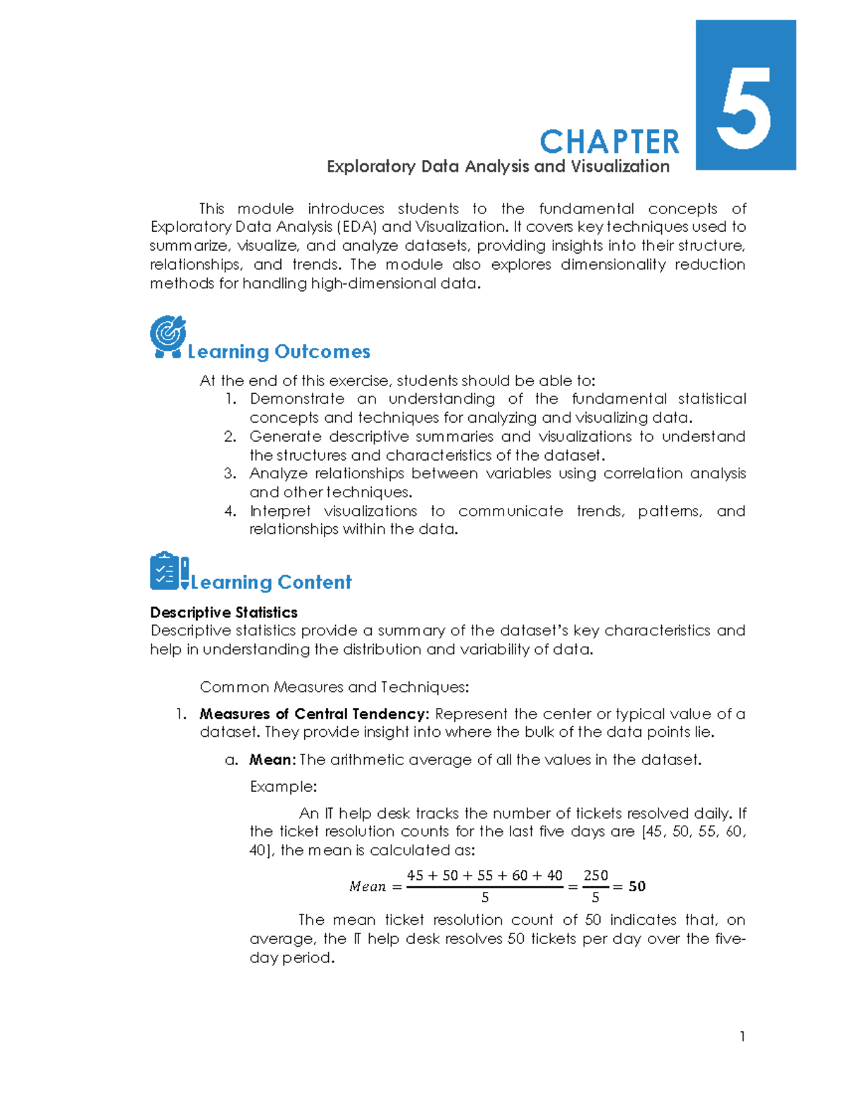 CSDM2 04 Chapter on Exploratory Data Analysis & Visualization - Studocu