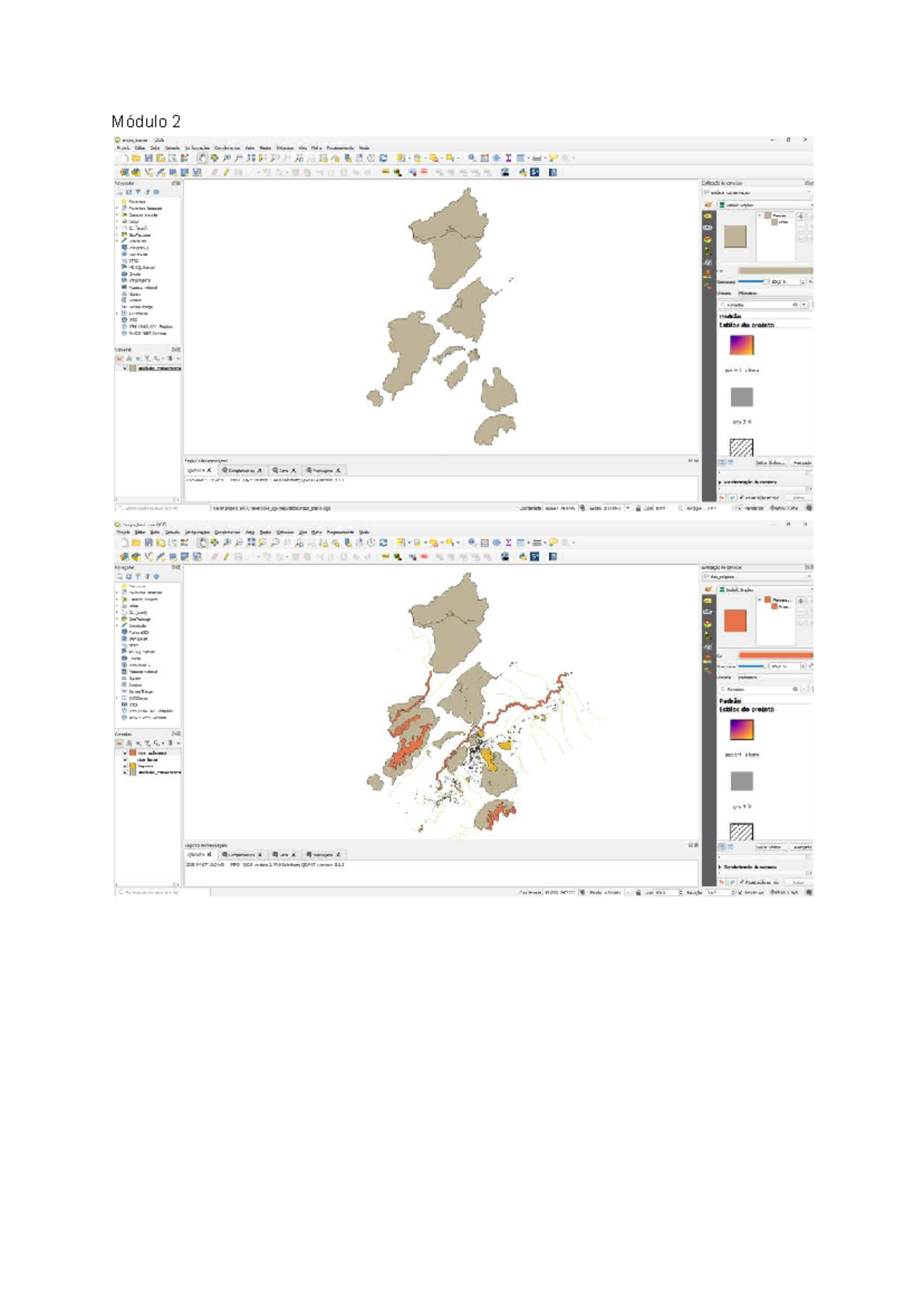 Mapa Básico - QGIS - Módulo 2 - Projeto e Configurações - Studocu