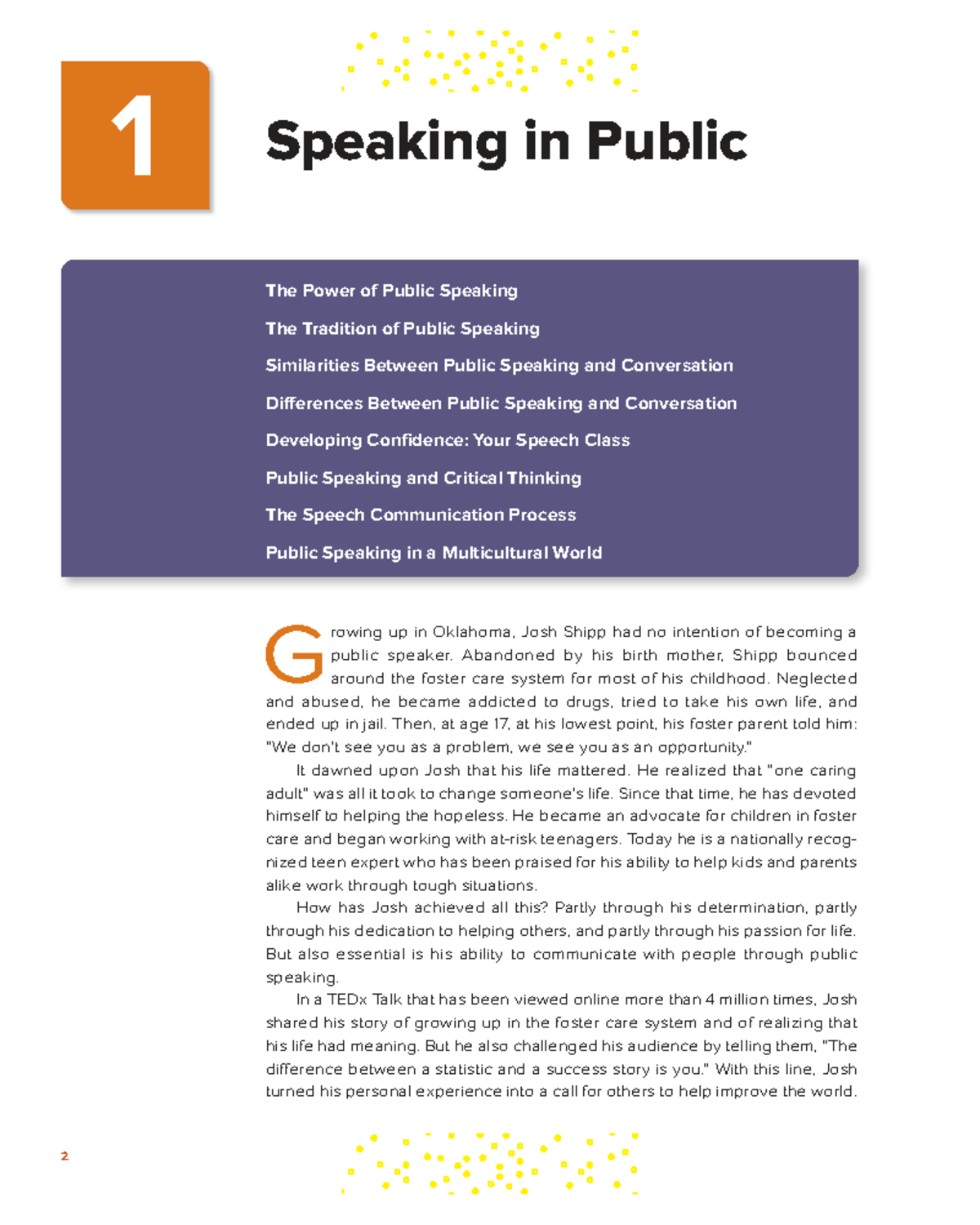 Chapter 1: The Art of Public Speaking (ENG 101) - Skills & Strategies ...