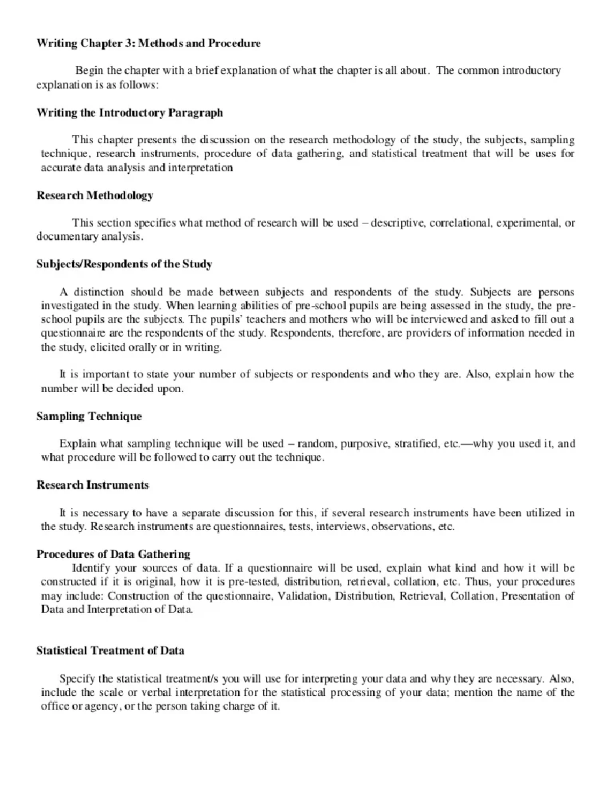 Chapter 3 - Practical research 1 - Studocu