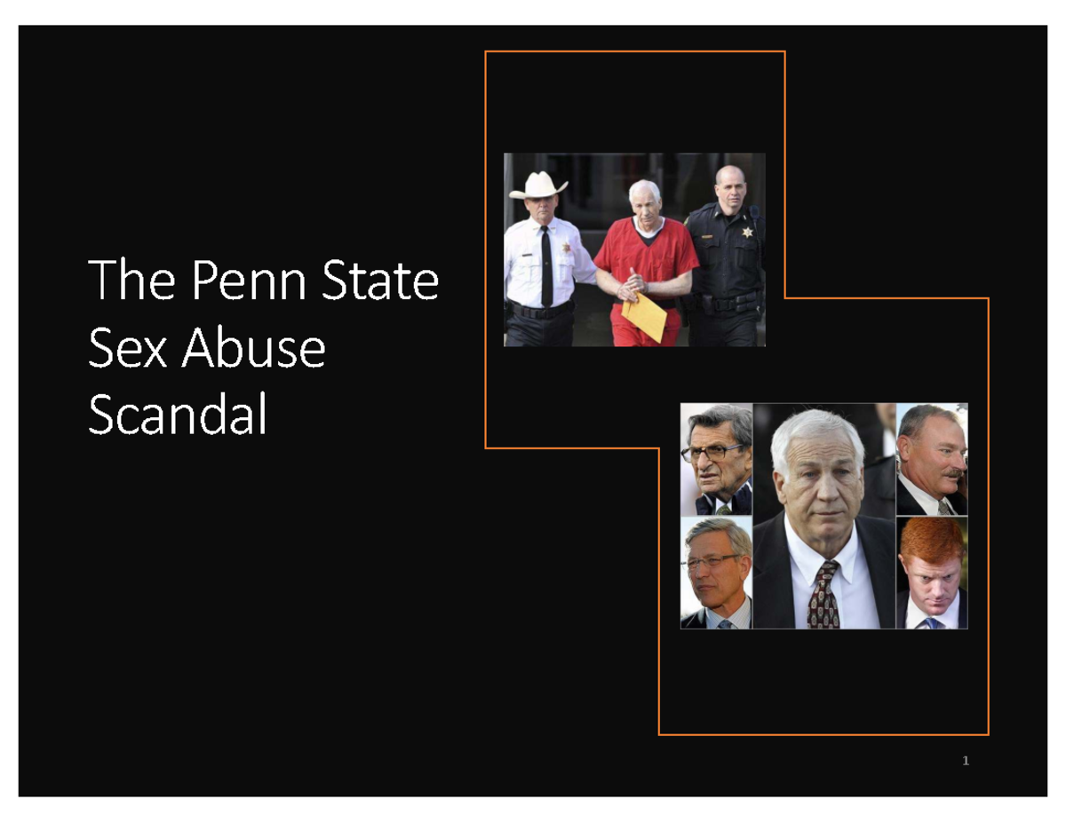 The Penn State Sex Abuse Scandal: A Comprehensive Analysis - The Penn