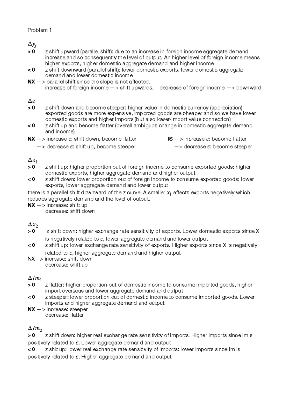 Summary of Second Term Exam 2: Key Points and Analysis - Studocu