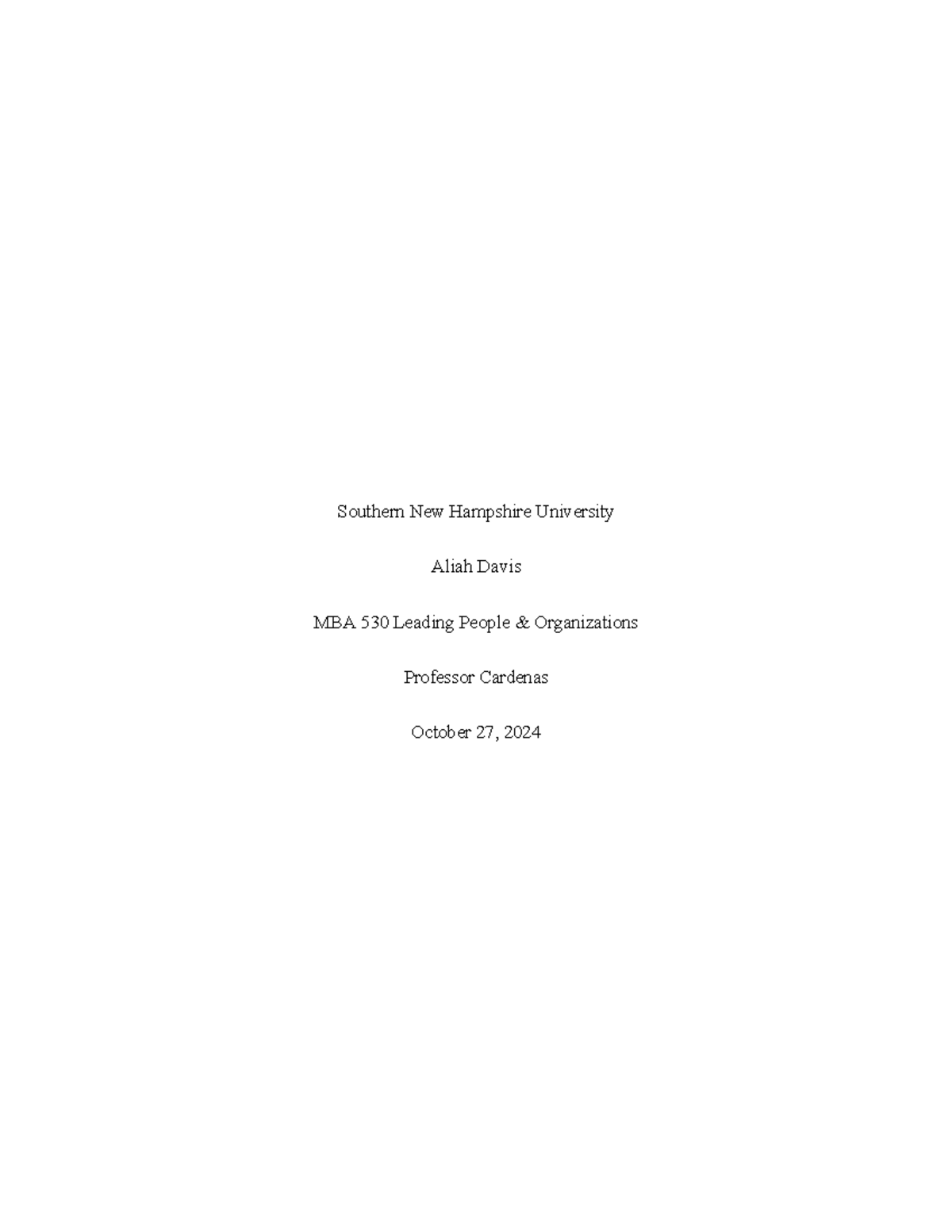 MBA 530 Journal 2 - Comparing Transformational and Transactional ...