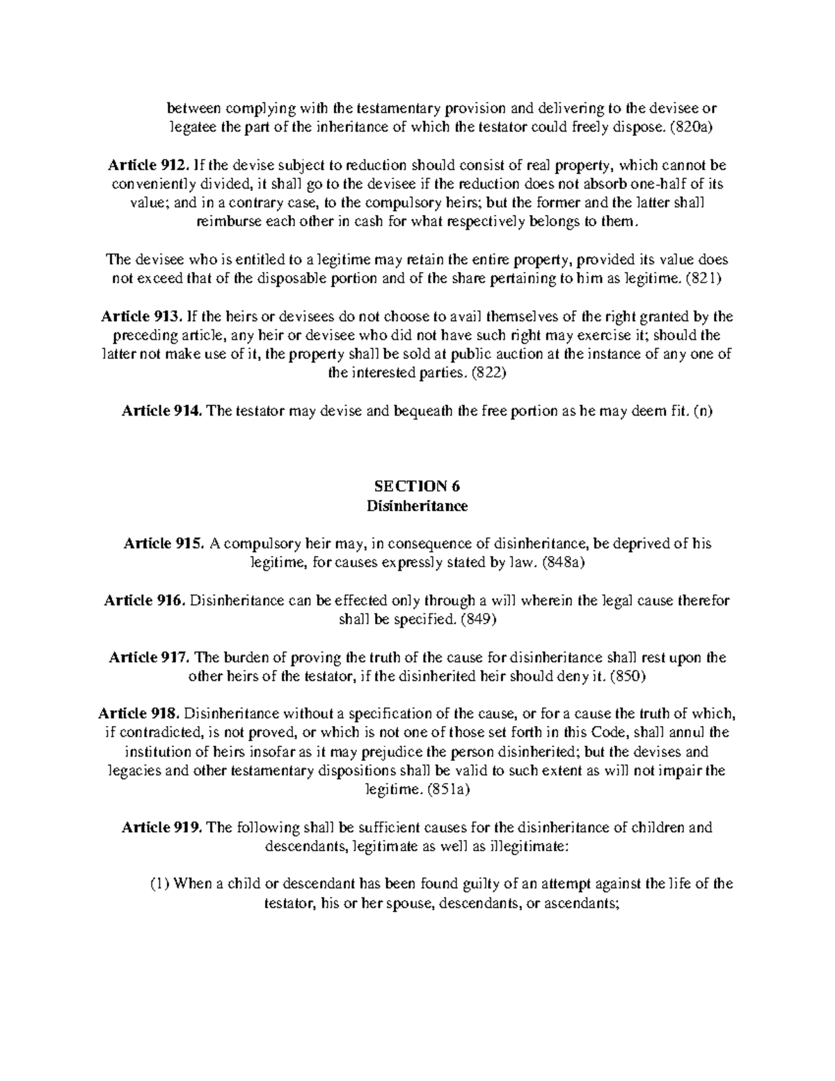 PHL50160-46 - n/a - between complying with the testamentary provision ...