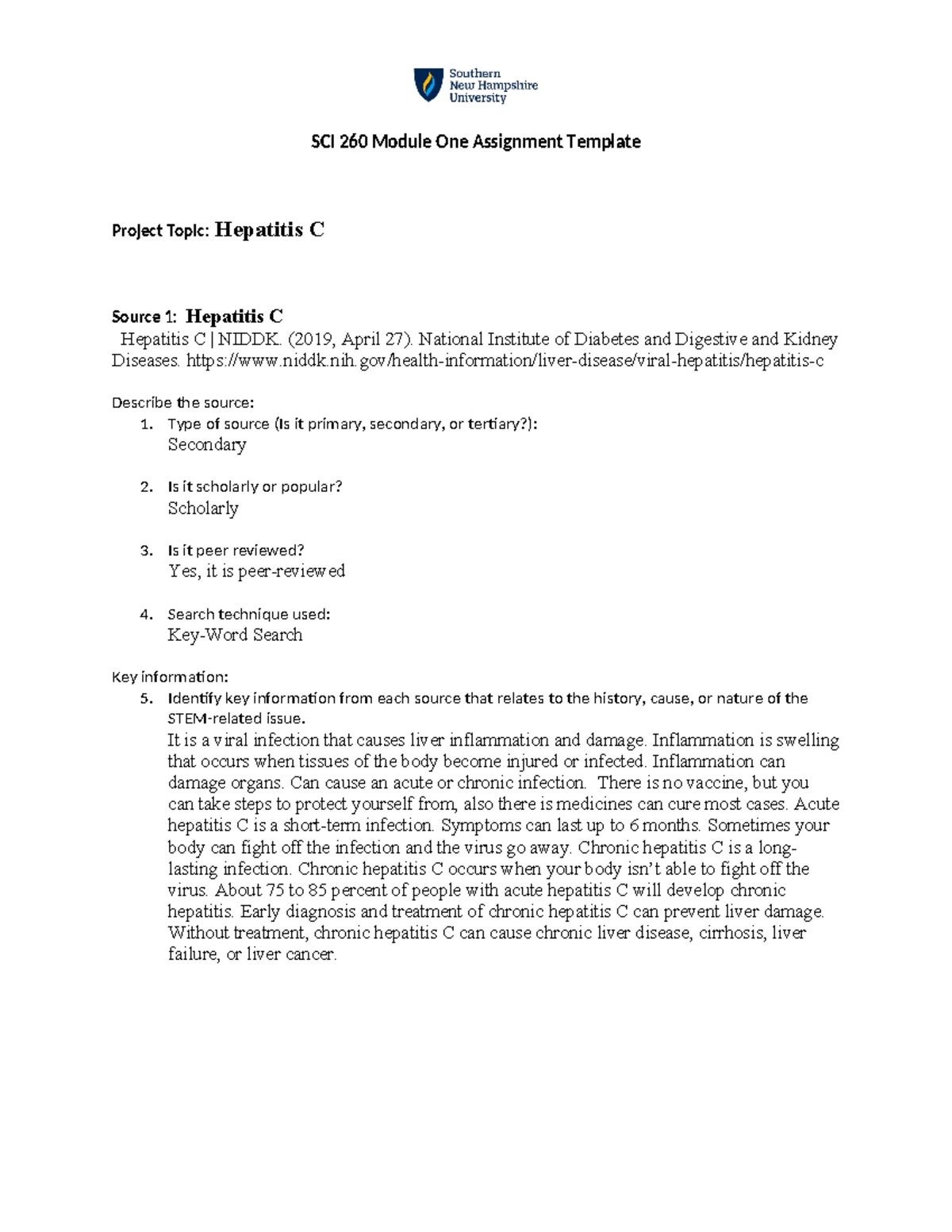 SNHU 107 Module Two Journal: Exploring Learning Styles and Problem ...