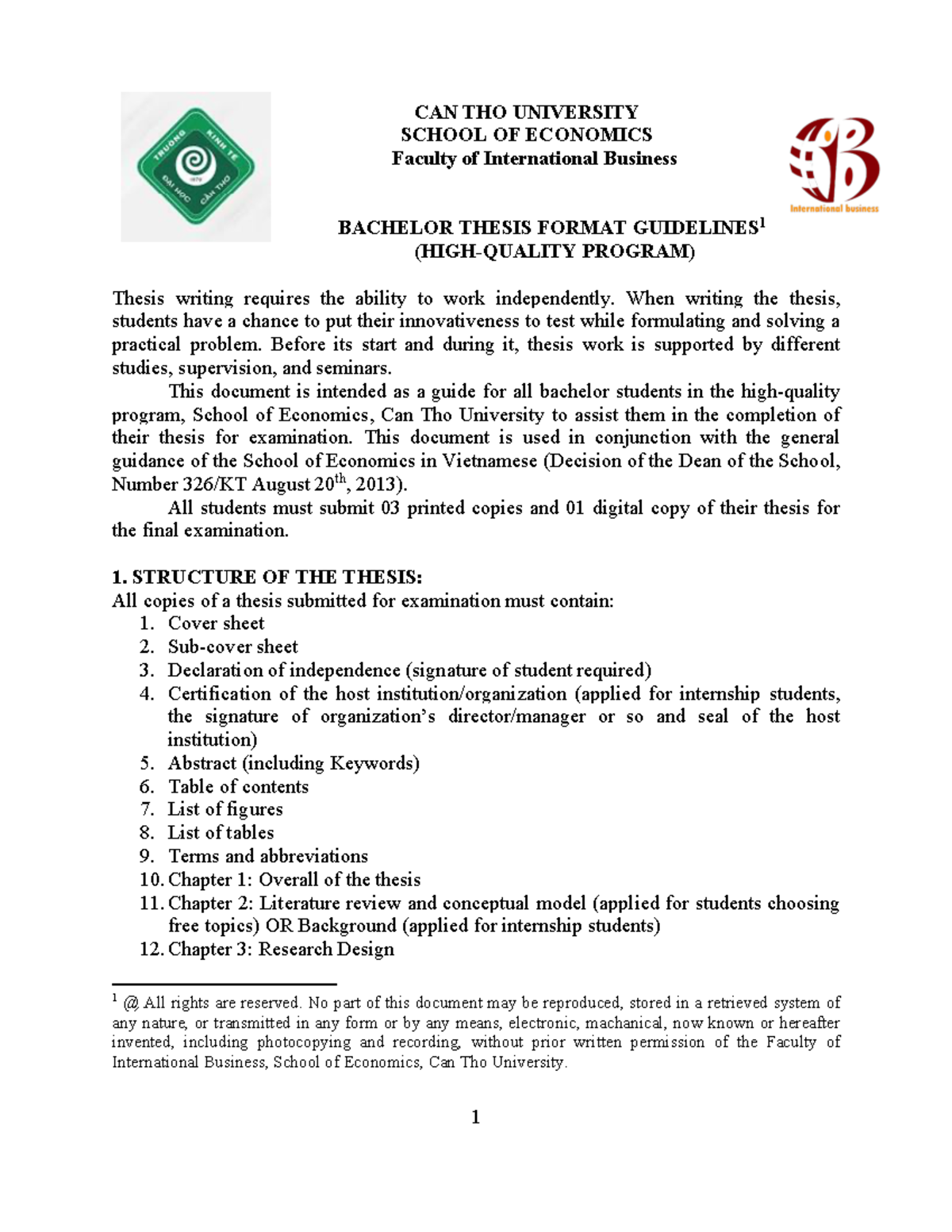HK1 2023-2024 Final - Guidelines for preparing Bachelor thesis - 1 CAN ...