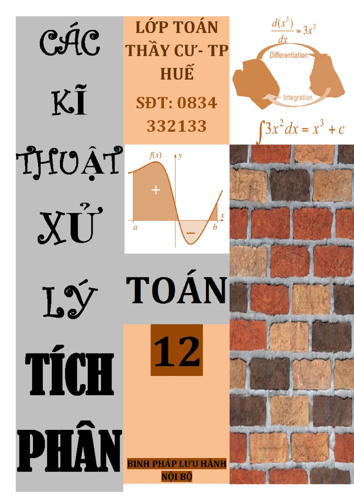 Cac ki thuat xu ly tich phan tren lop Toan 12 - Thay Cuong TP Hue - Studocu