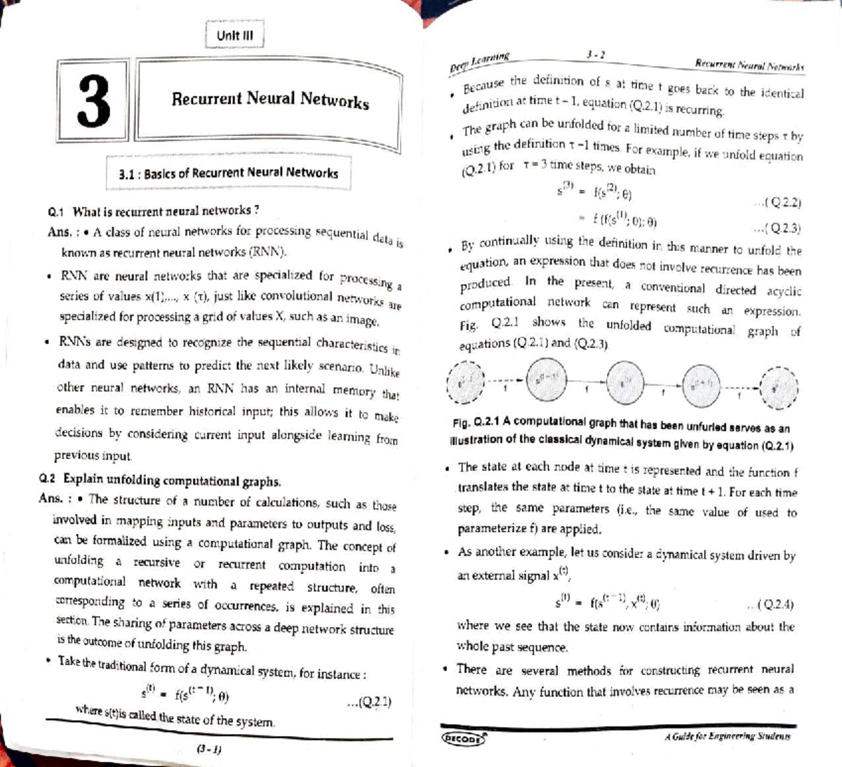 Recurrent neural networks: A comprehensive guide for deep learning (DL ...